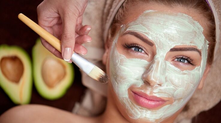 apply a mask for skin rejuvenation